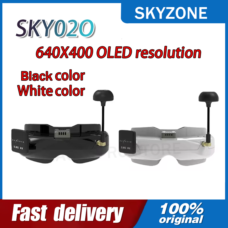 Drone Racing Goggles - Óculos FPV SKYZONE SKY02O OLED 5.8GHz