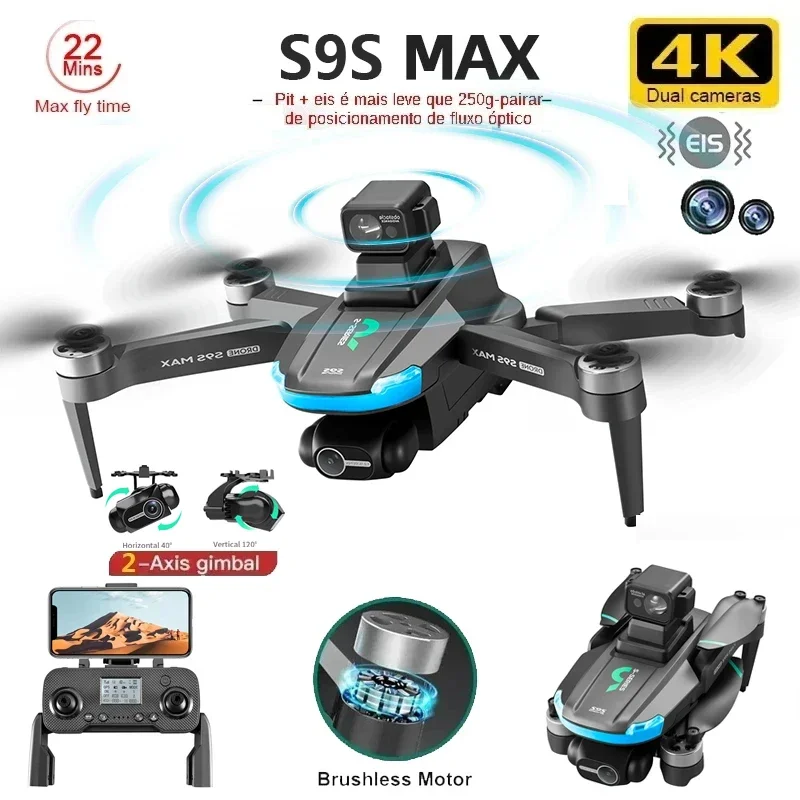 Drone Racing Camera - Novo s9s max mini drone 4k