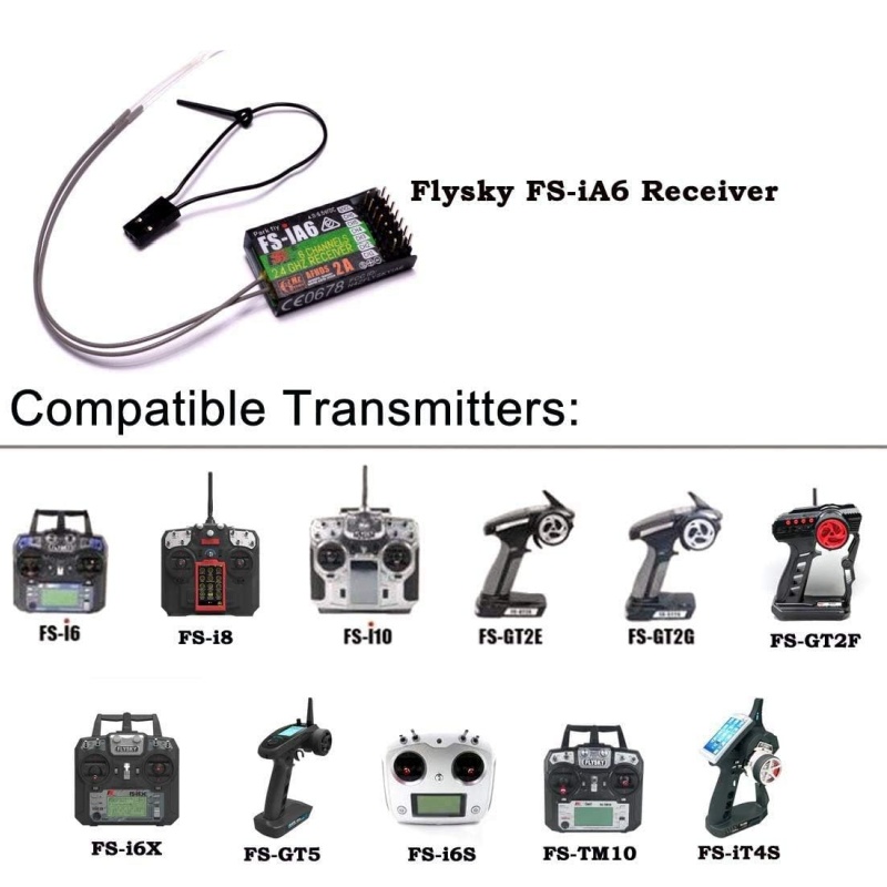 Flysky FS-IA6 Receptor 6CH Ant - Drone Racing Receiver avaliação e preço
